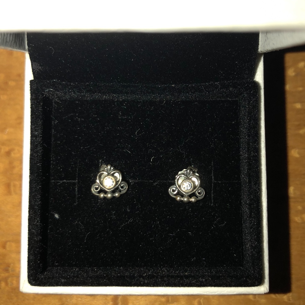 Pandora Princess Earrings